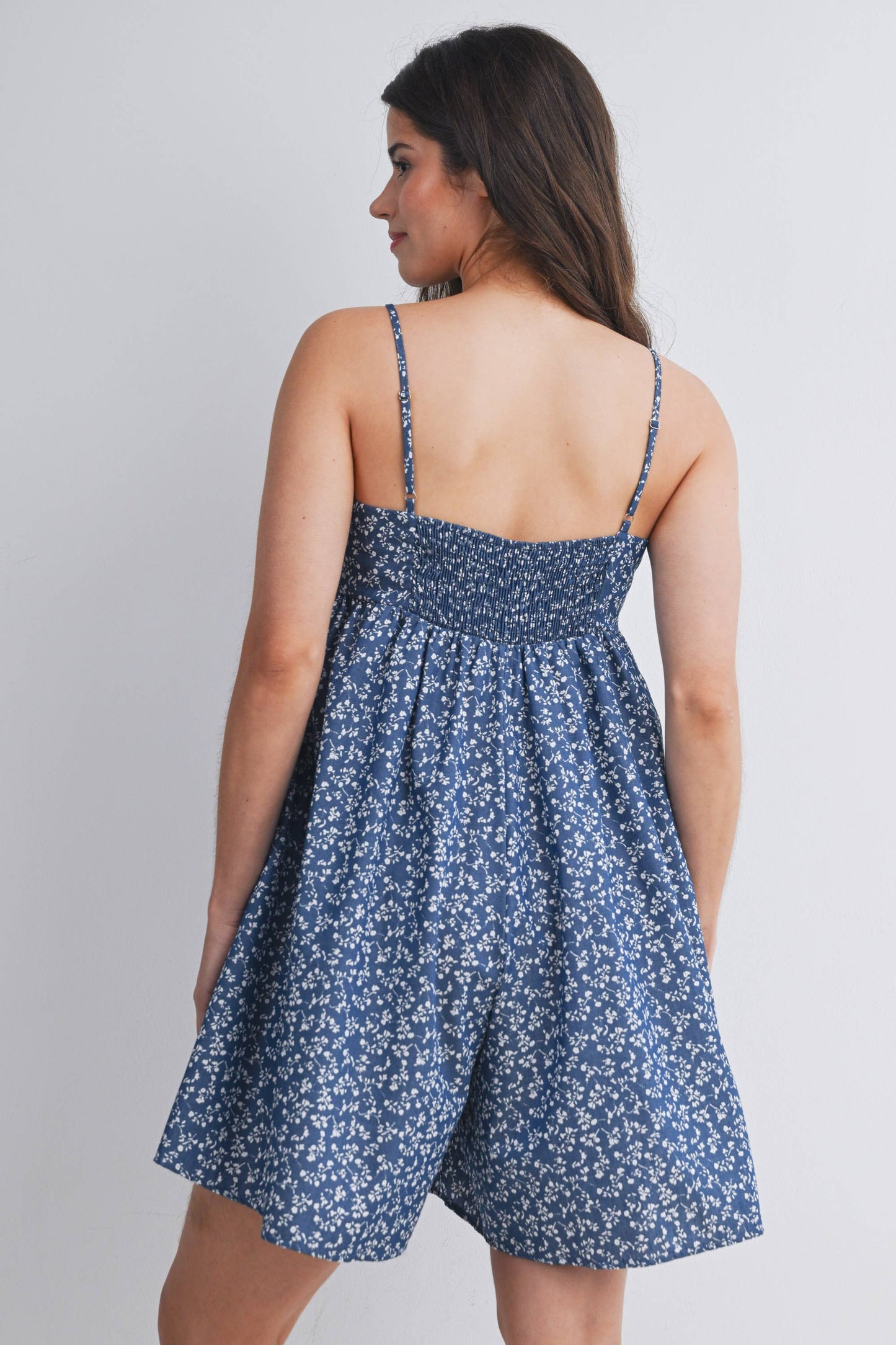 Blooming Grace Maternity Romper